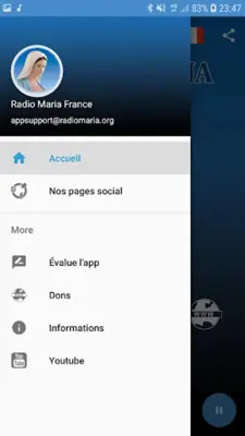 Radio Maria France android App screenshot 0